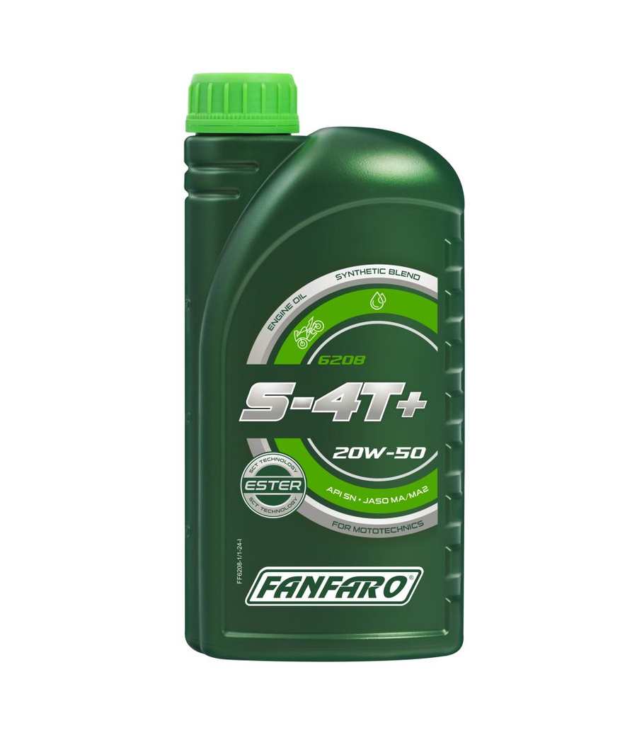 زيت موتسيكل فنفارو 4t 20W50 تخليقي
