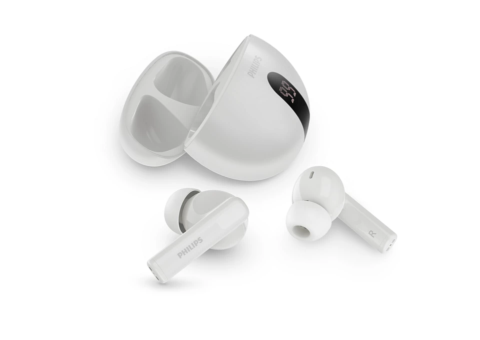 سماعة Philips TAT3559WT/97 لاسلكية True Wireless مع ANC