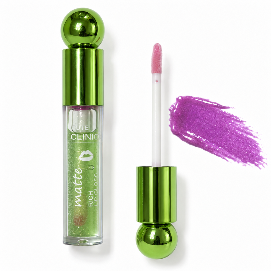 Cute Clinico Magic Lip Gloss – ليب جلوس سحري عادي وجليتر