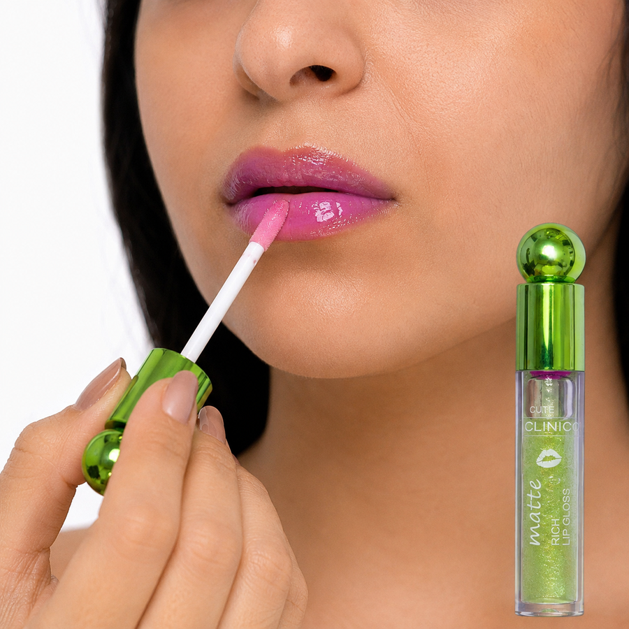 Cute Clinico Magic Lip Gloss – ليب جلوس سحري عادي وجليتر