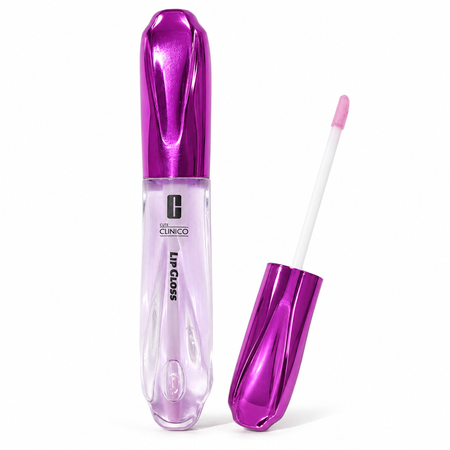 ليب جلوس ماجيك شاين عادي وجليتر – Cute Clinico Magic Shine Lip Gloss