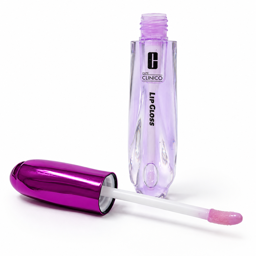 ليب جلوس ماجيك شاين عادي وجليتر – Cute Clinico Magic Shine Lip Gloss