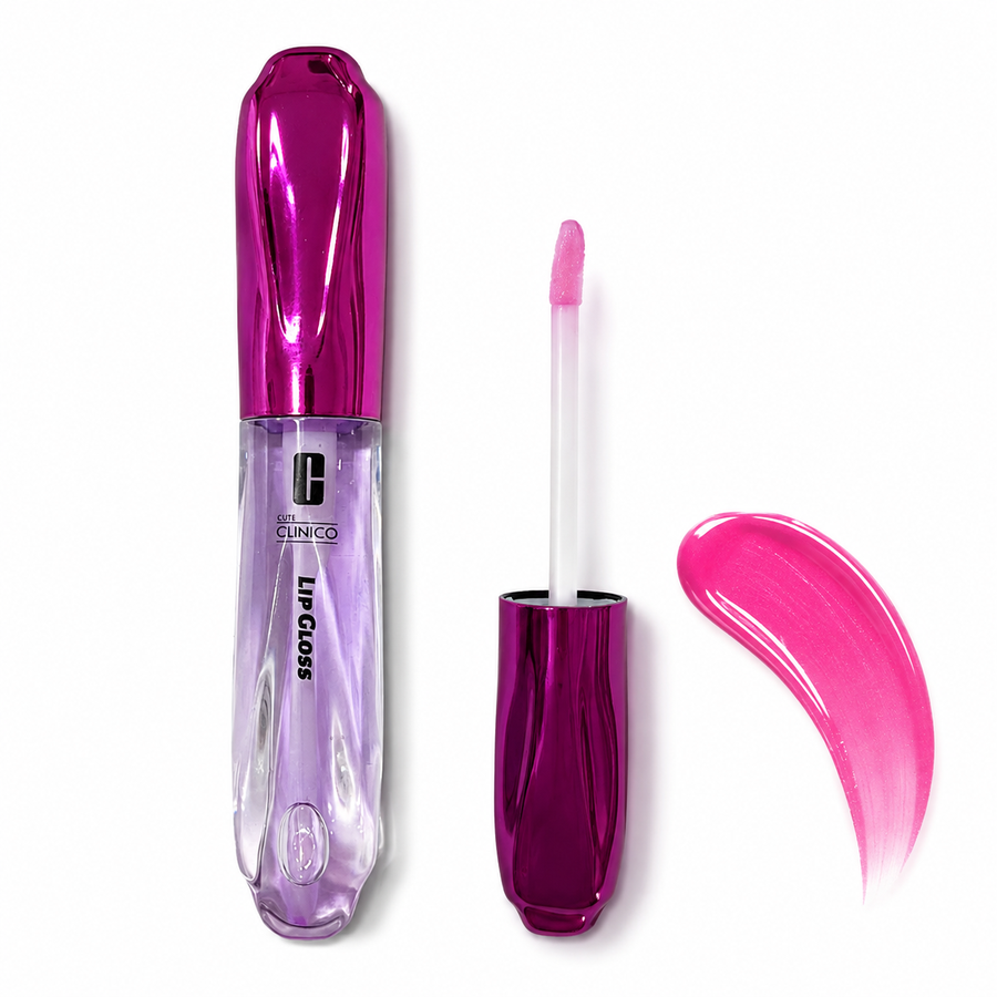 ليب جلوس ماجيك شاين عادي وجليتر – Cute Clinico Magic Shine Lip Gloss