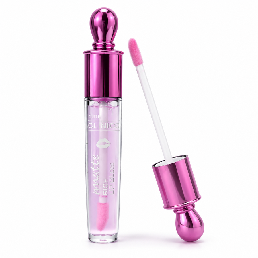 ليب جلوس ماجيك عادي وجليتر – Cute Clinico Magic Lip Gloss