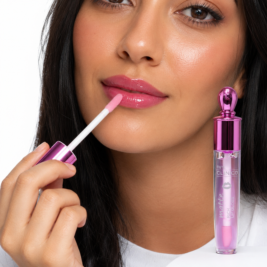ليب جلوس ماجيك عادي وجليتر – Cute Clinico Magic Lip Gloss