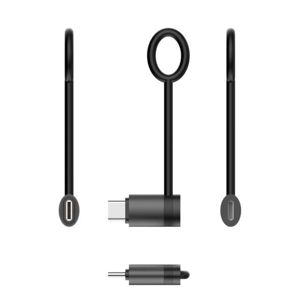 لادنيو بي دي فاست تشارجر أدبتور - تايب - سي ميل - تو - لايتينج فيميل -65وات- LDNIO PD Fast Charging Adapter - (Type - C Male TO Lightning Female) (65W) - LC260