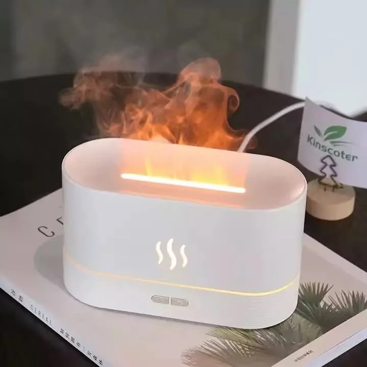 Car FlameGlow Ultrasonic Aroma Diffuser–KFL01