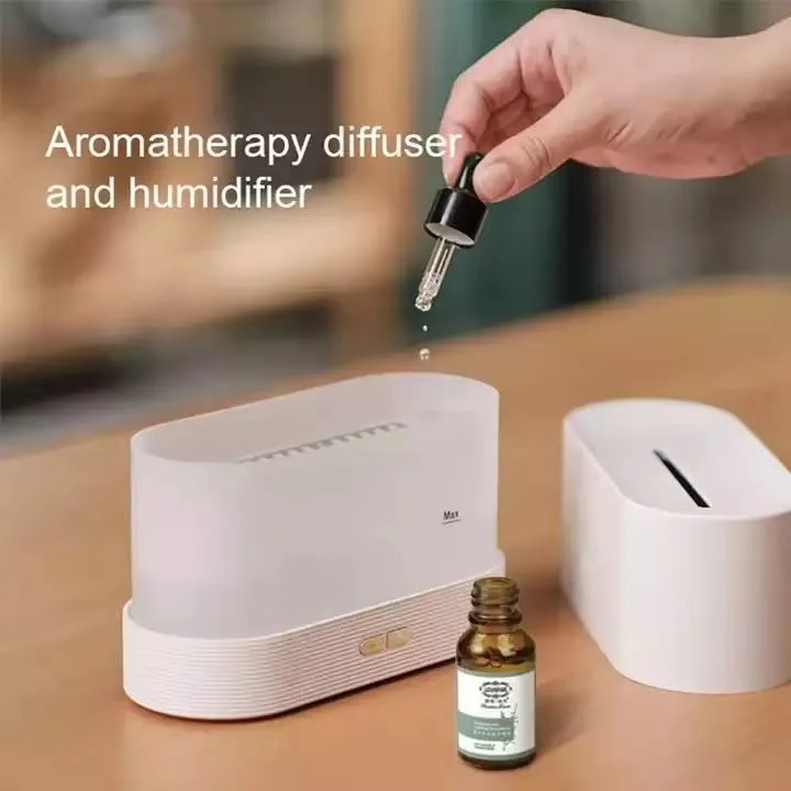 Car FlameGlow Ultrasonic Aroma Diffuser–KFL01