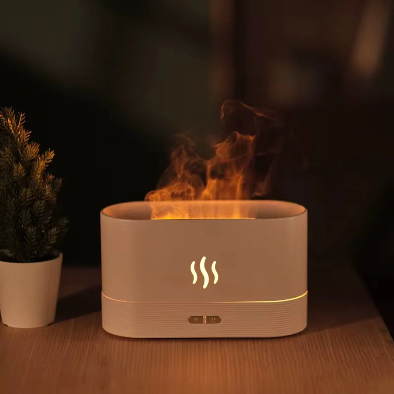 Car FlameGlow Ultrasonic Aroma Diffuser–KFL01