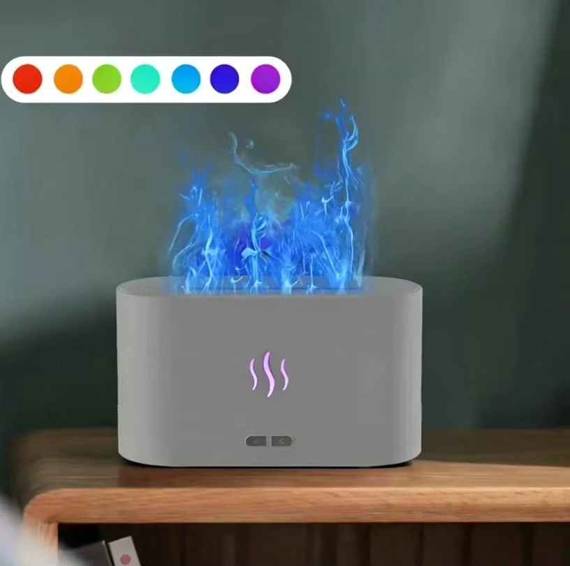 Car FlameGlow Ultrasonic Aroma Diffuser–KFL01