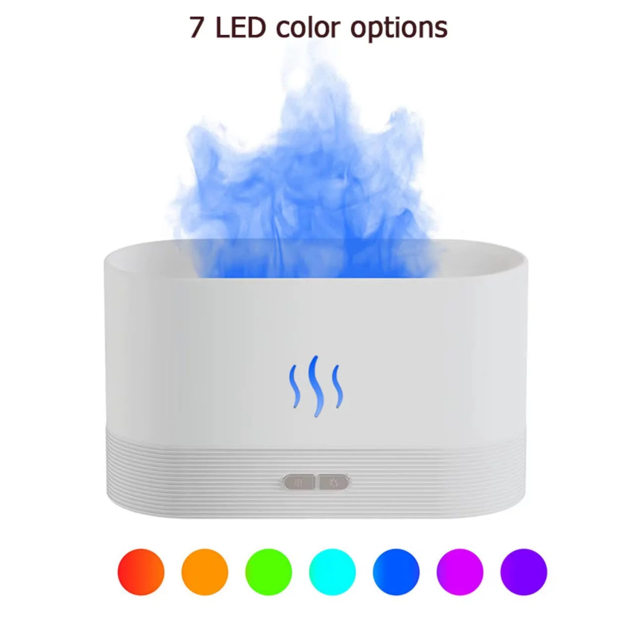 Car FlameGlow Ultrasonic Aroma Diffuser–KFL01