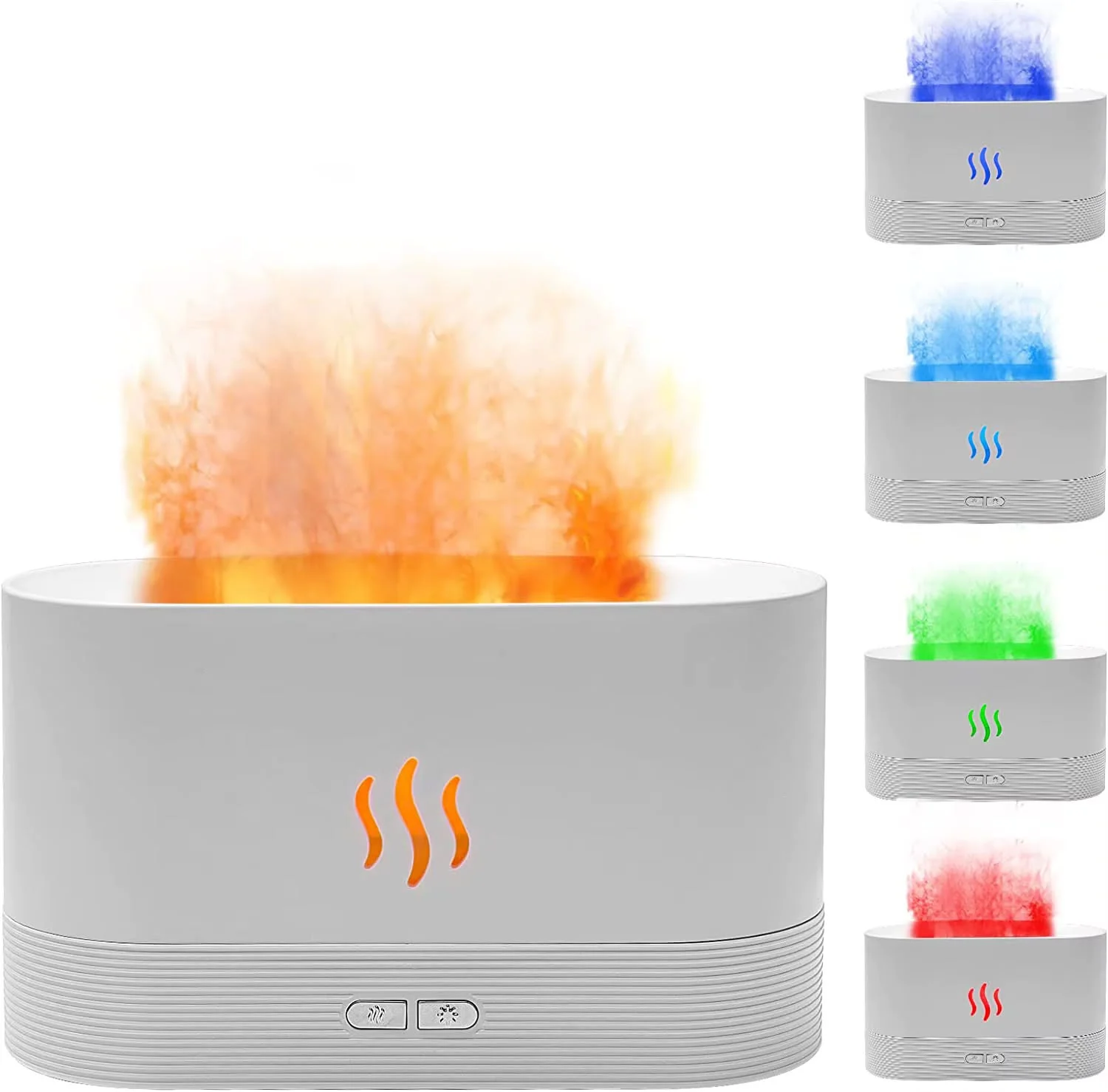 Car FlameGlow Ultrasonic Aroma Diffuser–KFL01