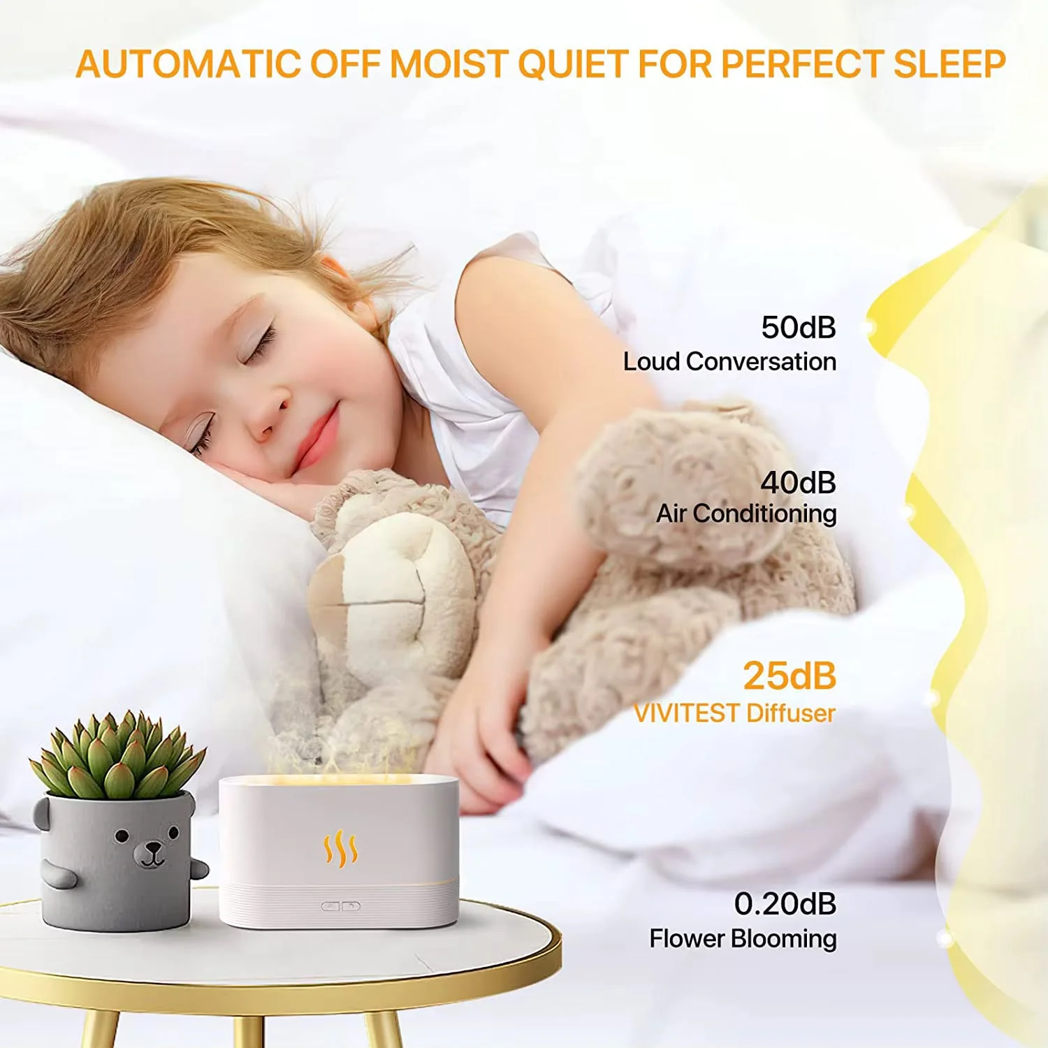 Car FlameGlow Ultrasonic Aroma Diffuser–KFL01