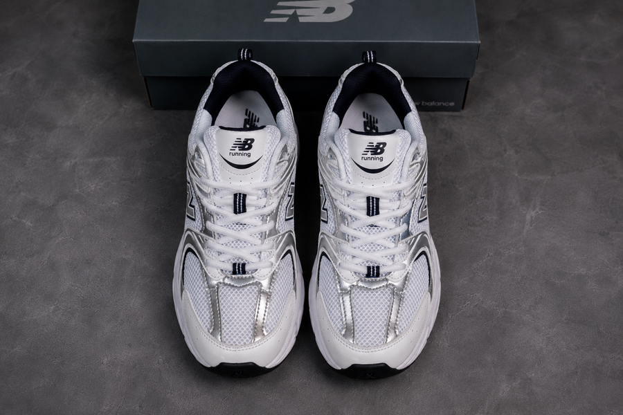 New Balance 530 Premium Mirror رجالي أبيض وفضي – MR530SG  | TR202