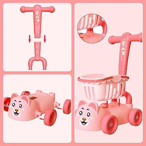 عربة الدب للتسوق  | Bear Cart Food Set