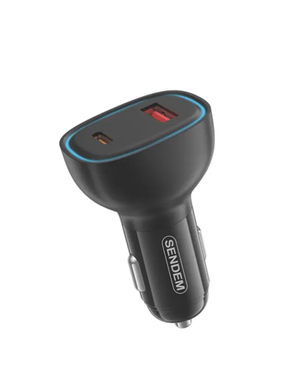  SENDEM D12B 45W PD Fast Car Charger