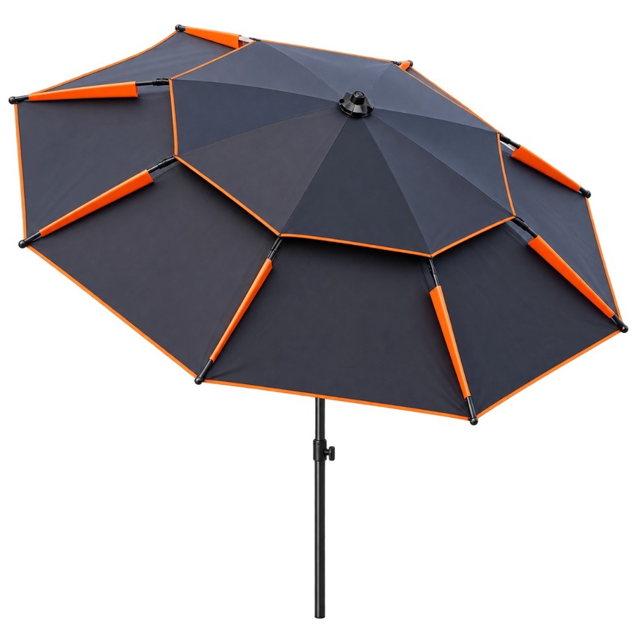 مظلة شاطئ كبيرة قابلة للإمالة – للتخييم والصيد والحماية من الشمس -Large Tilting Beach Umbrella – for Camping, Fishing & Sun Protection