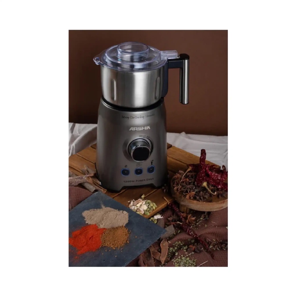 خلاط ومطحنة أرشيا ديجيتال 2 في 1 زجاج بايركس 1200 واط - BL014-2716