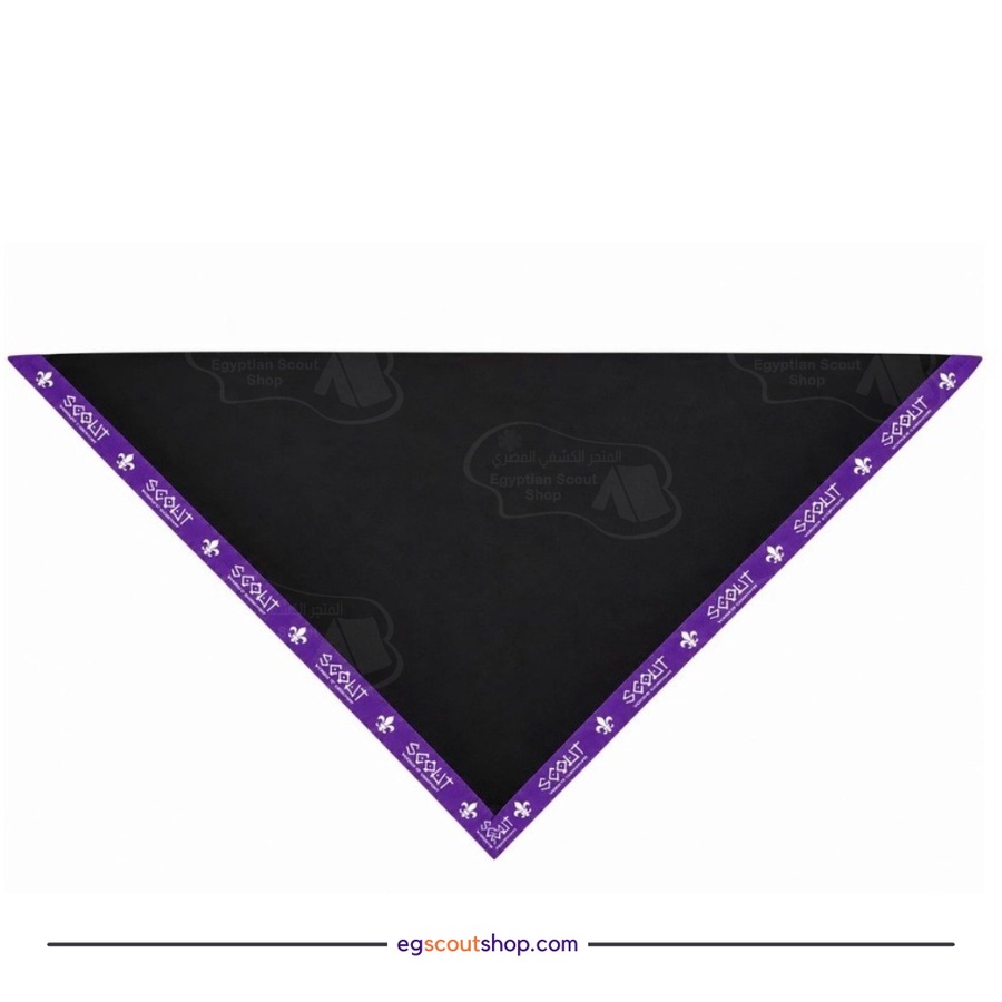 منديل كشافة بشريط Scout مزخرف