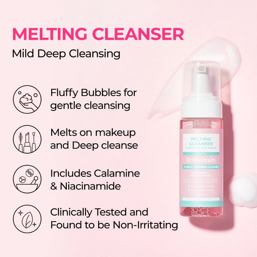 Dr. Melaxin Melting Bubble Foaming Cleanser