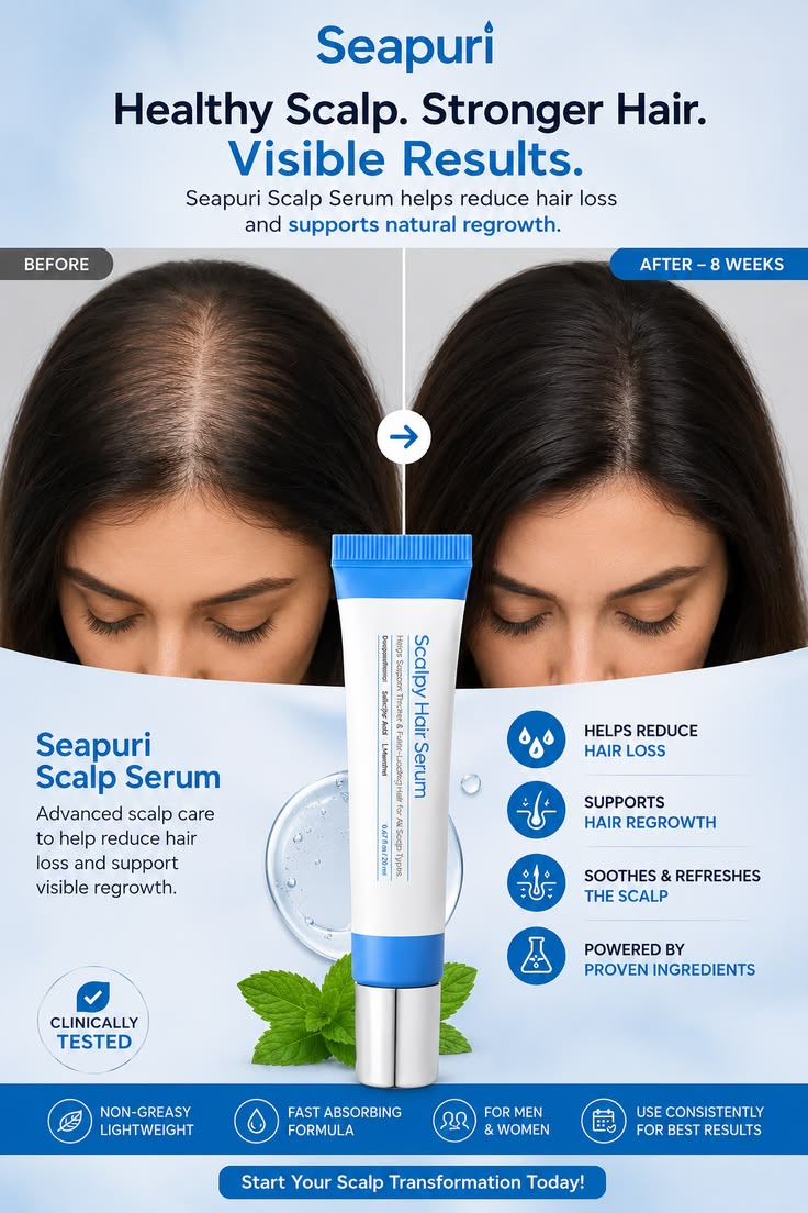 Seapuri Scalpy Hair Serum (20ml)