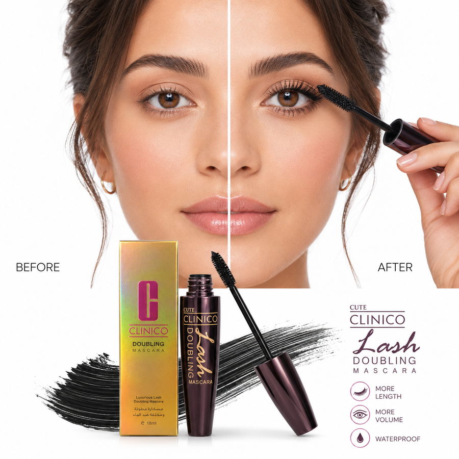 Cute Clinico Lash Doubling Mascara – ماسكارا لتطويل وتكثيف الرموش