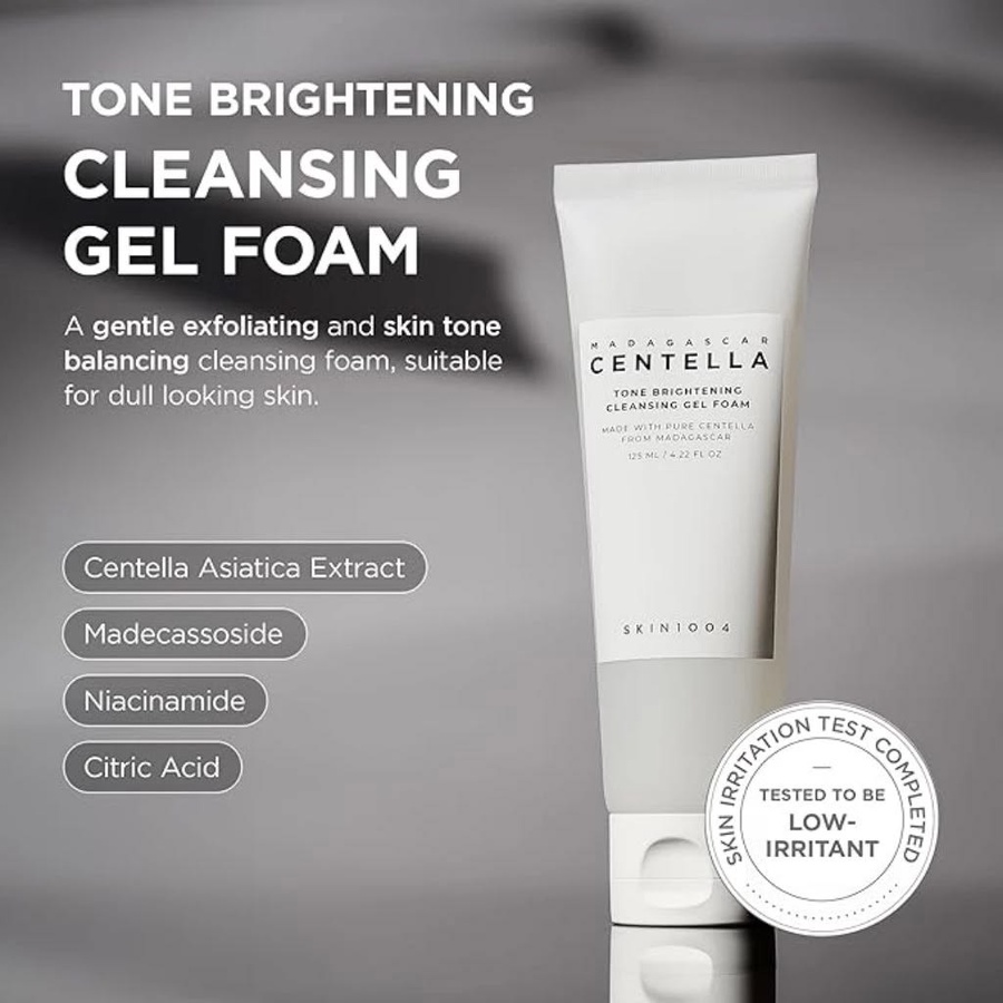 SKIN1004 Madagascar Centella Tone Brightening Cleansing Gel Foam