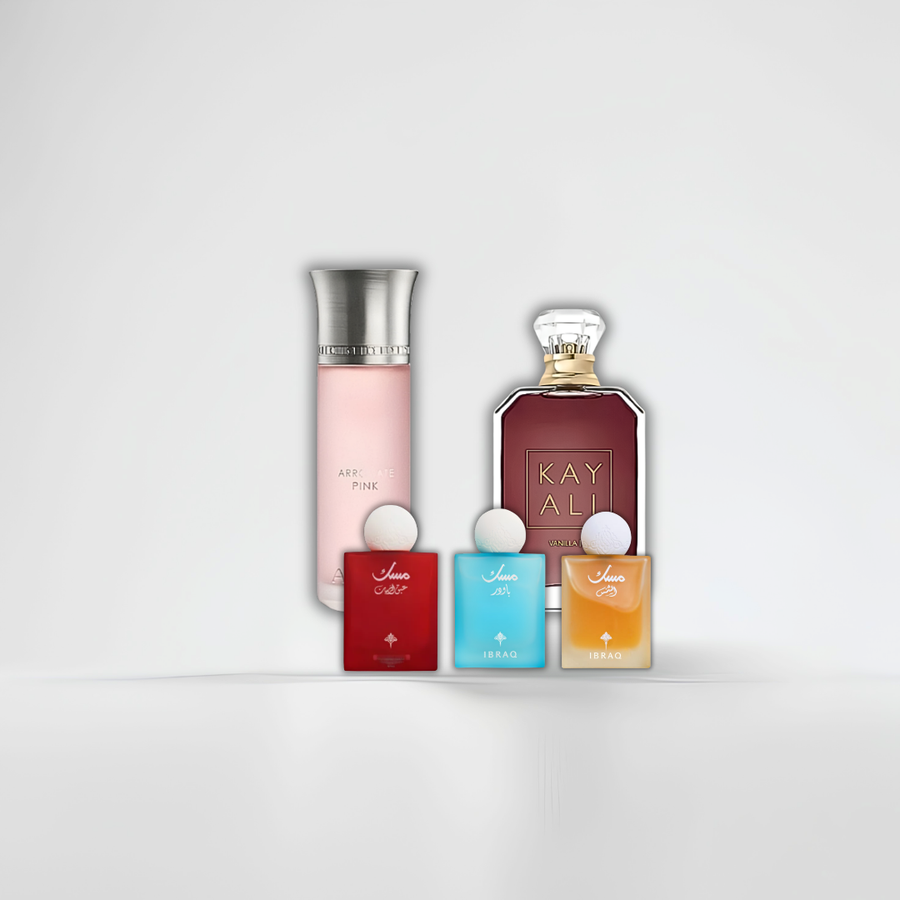 بوكس عطور نسائي فاخر – 5 قطع