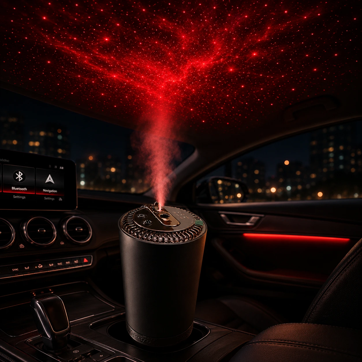 Car 3D Laser Aroma Diffuser-KU10