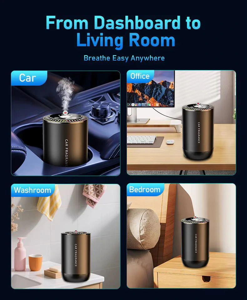 Car 3D Laser Aroma Diffuser-KU10