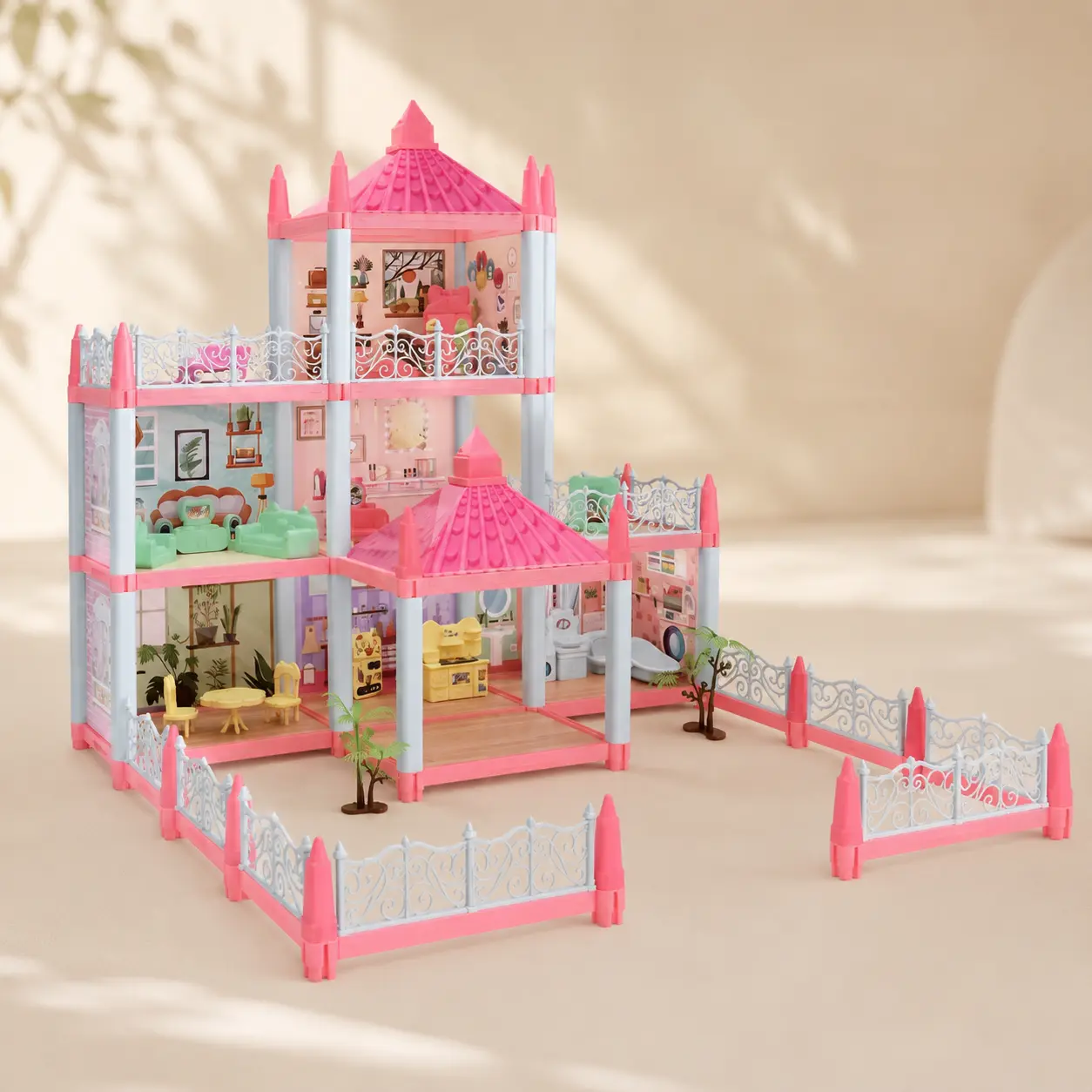 بيت الأميرات - 194 قطعة | Princess House Building Set