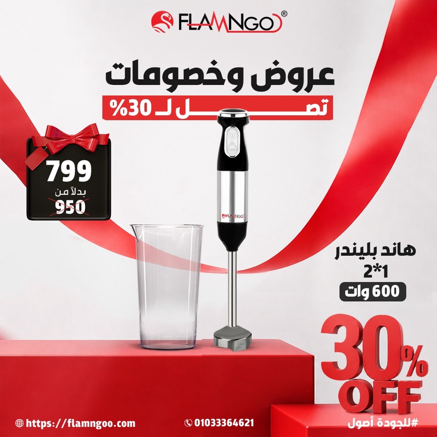 هاند بليندر 2*1 بقوة 600 وات