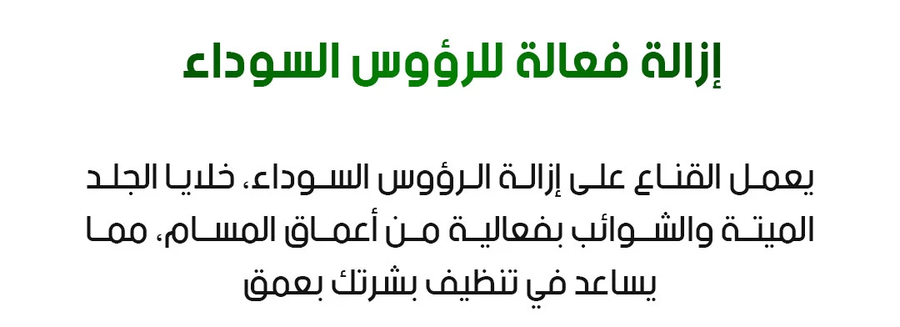 قناع مقشر للوجه LANBENA بخلاصة الصبار لإزالة الرؤوس السوداء وتنظيف المسام 30 جرام