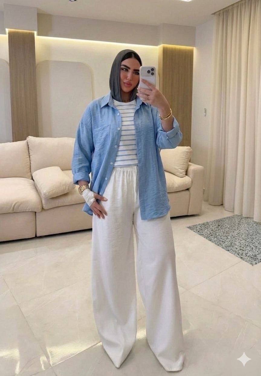 سوت ٣قطع  بجيوب