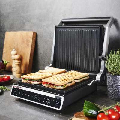 شواية وجريل كهربائي جاستروباك سمارت 2000 وات – شواية لحوم ذكية تفتح 180 درجة | Gastroback BBQ Advanced 42542