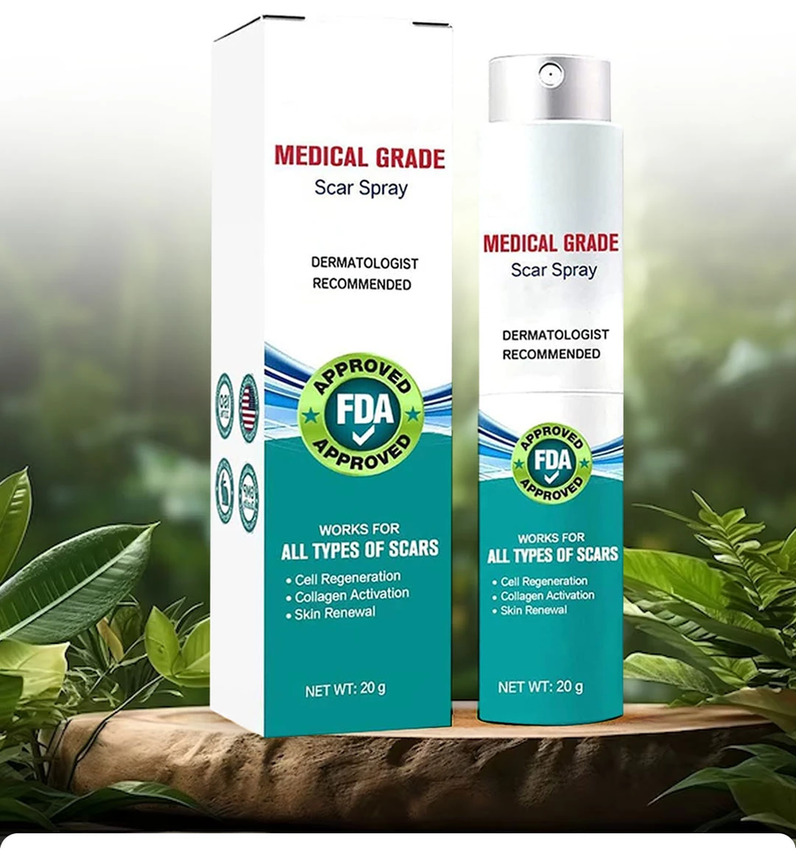 بخاخ مزيل الندبات Advanced Scar Removal Spray للعناية بمظهر الندبات والبقع الداكنة 20 جرام