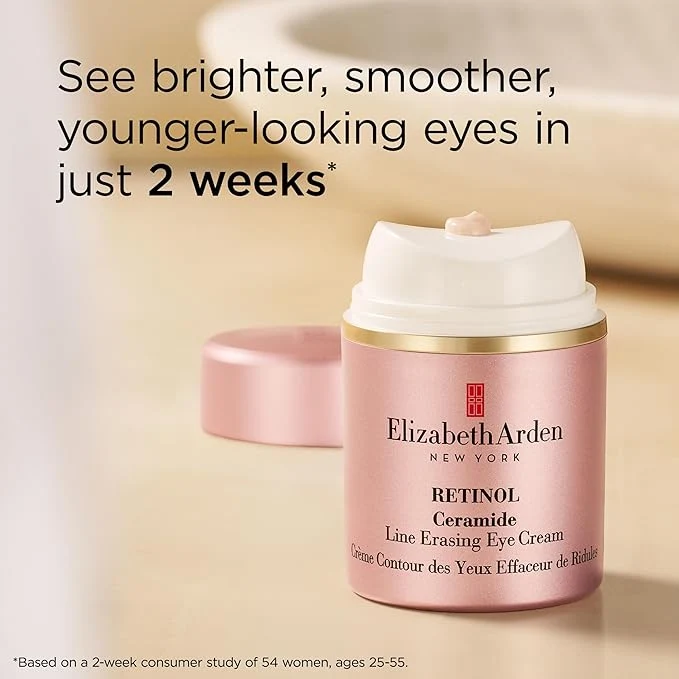 Elizabeth Arden - كبسولات ريتينول سيراميد وكريم العين 