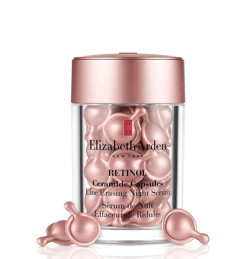 Elizabeth Arden - كبسولات ريتينول سيراميد وكريم العين 