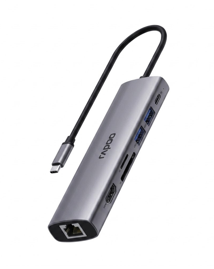 Rapoo XD71USB-C Hub Adapter with 4K@60Hz HDMI, 100W