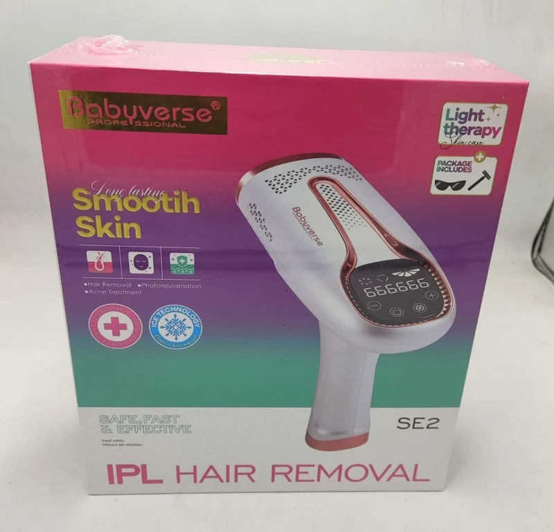 بيبي فيرس - جهاز إزالة الشعر الرقمي IPL