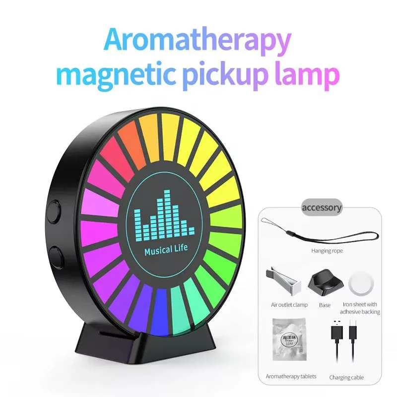 Car 360° RGB Music Aroma Diffuser-KL027