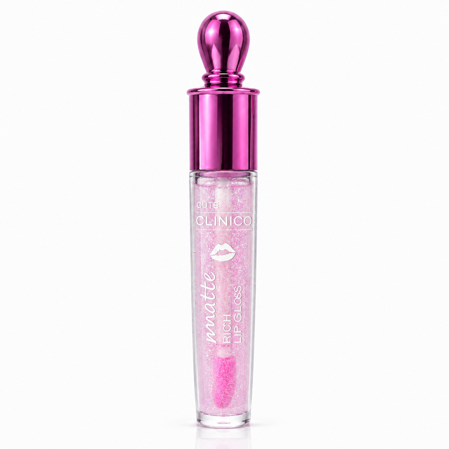 ليب جلوس ماجيك عادي وجليتر – Cute Clinico Magic Lip Gloss