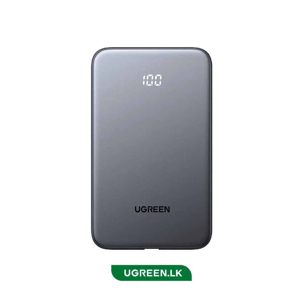 باور بانك يوجرين 10000 مللي أمبير 20 واط مع كابل مدمج -UGREEN 10000mAh 20W Power Bank with Built-in Cable - PB526 (ضمان 24 شهر)