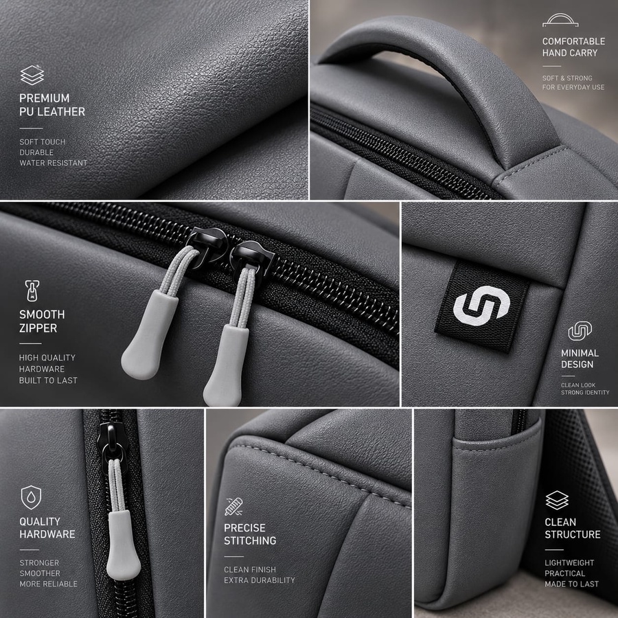 Usha bag 01 - gray