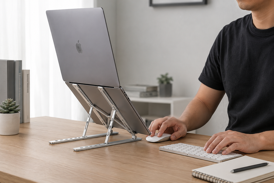 metal adjustable laptop stand