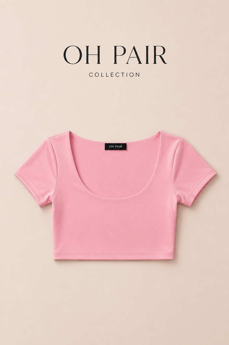 Essential Scoop Neck Crop Top