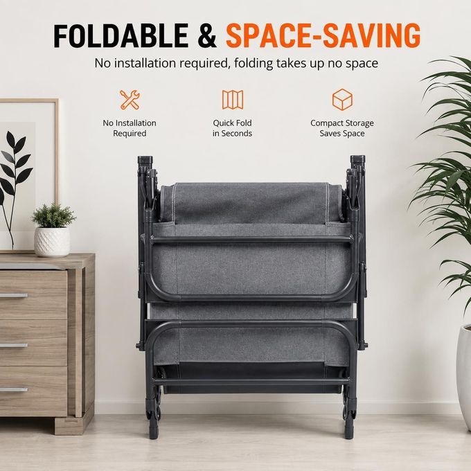 Folding Camping Lounge Chair with Headrest | كرسي استرخاء قابل للطي للتخييم