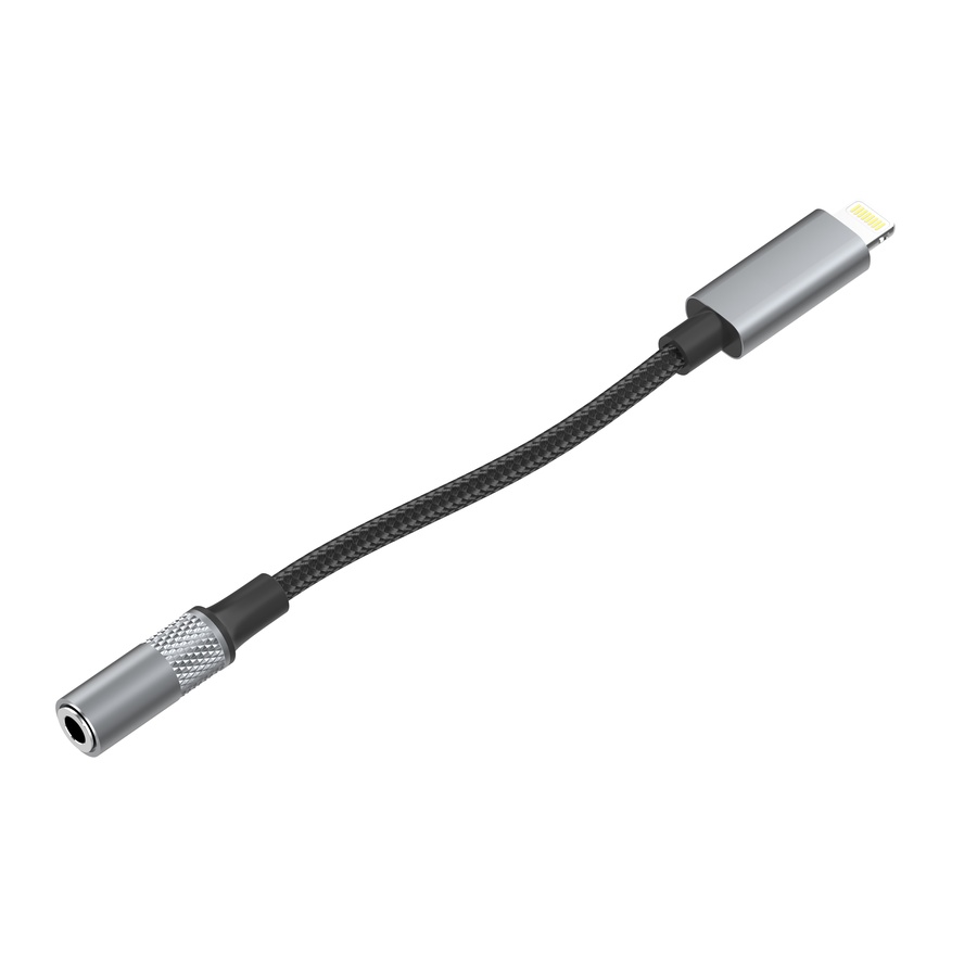 لادنيو كونفيرتر أدبتور (لايتينج تو 3.5 مليميتر فيميل أدبتور)- LDNIO Converter Adapter (Lightning To 3.5 MM Female Adapter) (130mm) LS-Y80i