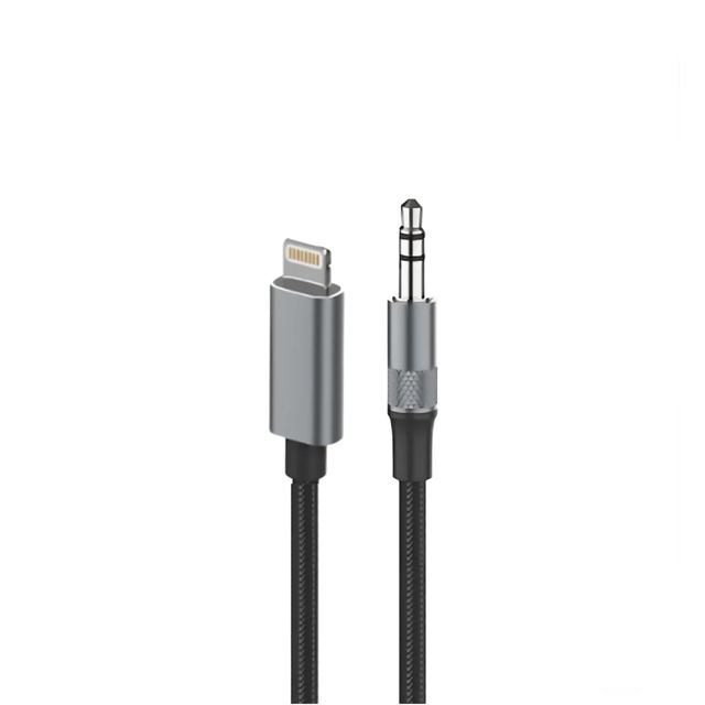 لادنيو إيه يو إكس كابل ( لايتينج - تو – 3.5 مليميتر أوديو كابل ) 1متر - LDNIO AUX Cable (Lightning To 3.5MM Audio Cable) (1M) Model: LS-Y91i
