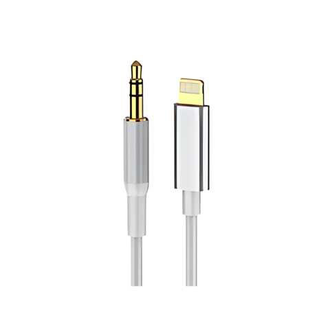 لادنيو إيه يو إكس كابل ( لايتينج - تو – 3.5 مليميتر أوديو كابل ) 1متر - LDNIO AUX Cable (Lightning To 3.5MM Audio Cable) (1M) Model: LS-Y91i